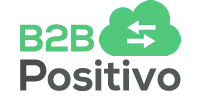 Logotipo da B2B Positivo, especialista em SCR Bacen e Registrato